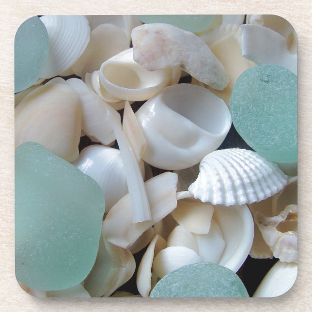 Cooling Glass Beverage Coaster (Front)