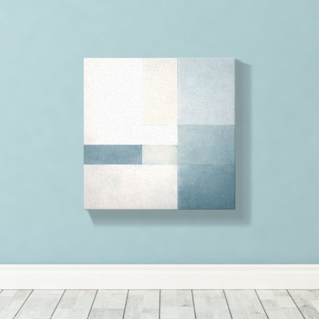 Cooling Silence - Sterile Equilibrium Canvas Print (Insitu(Wood Floor))