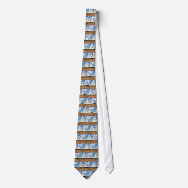 Cooling Towers Of A Nuclear Power Station Tie (Front)