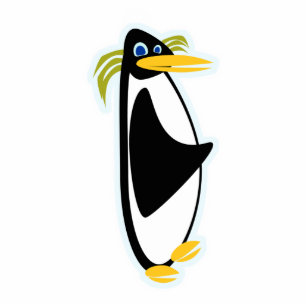 Coolsville Abstract Penguin Sculpture