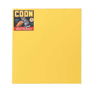 Coon Brand Sweet Potatoes Notepad