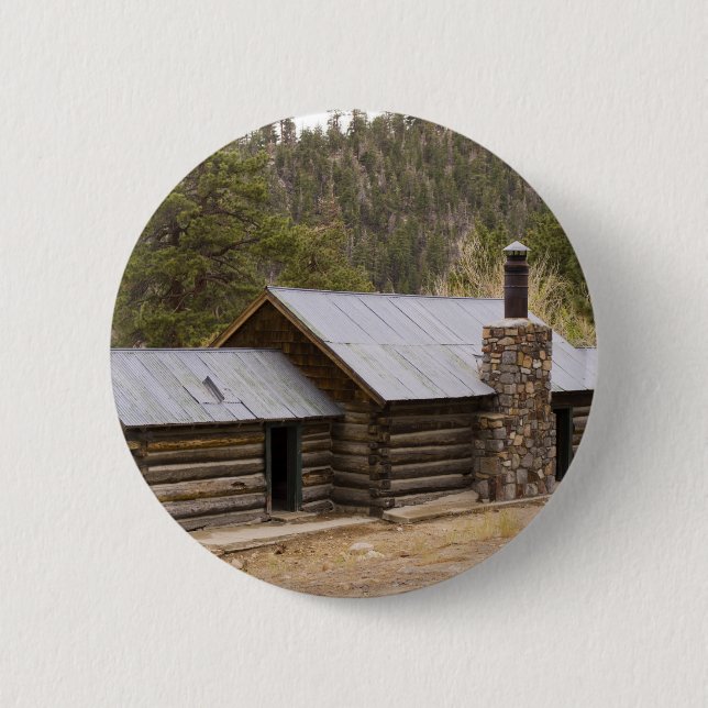Coon Creek Cabin Pinback Button (Front)