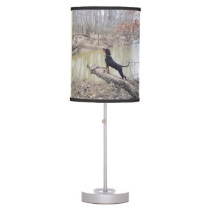 Coon Hound Lamp Shade