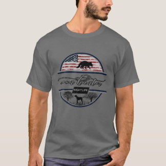 Coon Hunter - Night Life - American Hunting T-Shirt