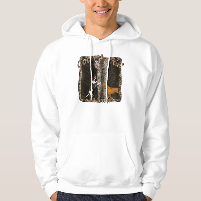 Coon Huntin' Junkie Hoodie (Front)