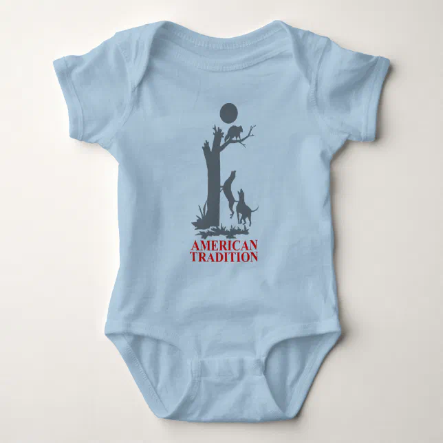 COON HUNTING BABY BODYSUIT | Zazzle