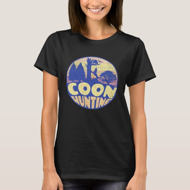 COON HUNTING   Coon Hunter T-Shirt (Front)