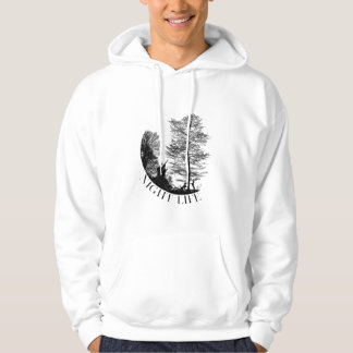 Coon Hunting Night Life - Raccoon Hunter Hound Dog Hoodie