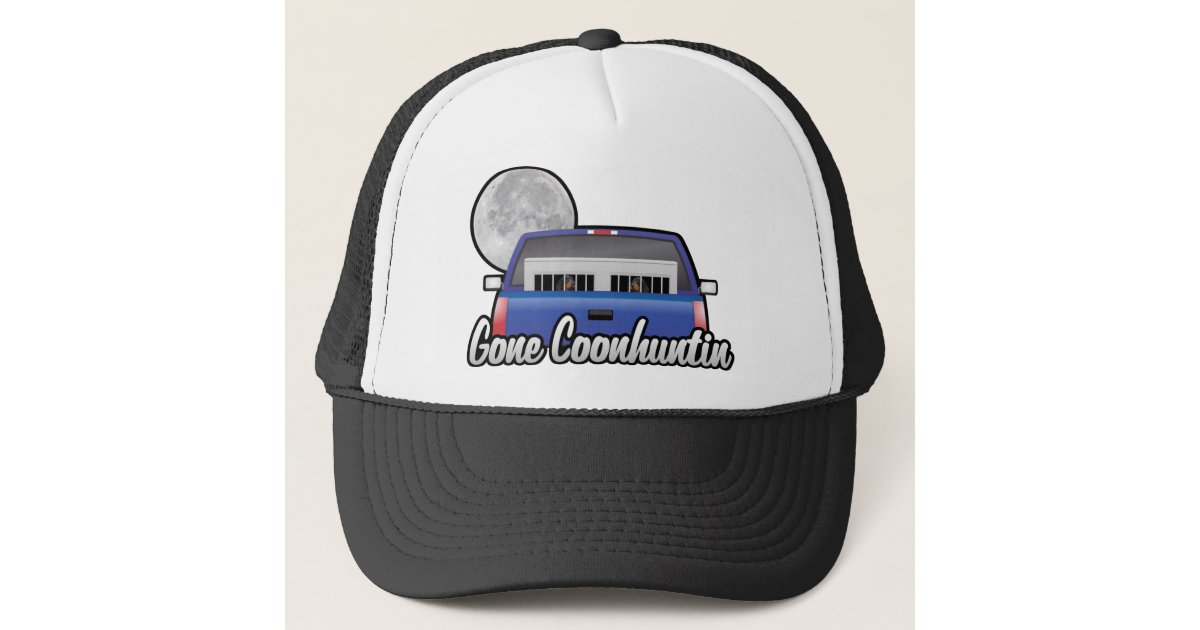 Coon hunting Trucker hat Zazzle