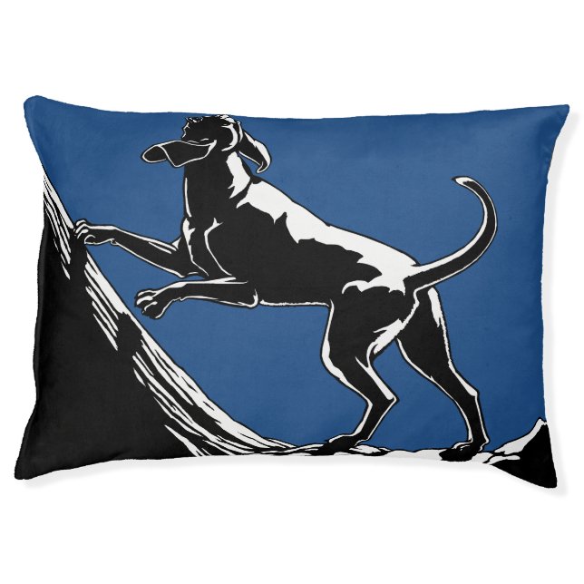 Coonhound Dog Bed Hunting Dog Beds Personalize (Front)