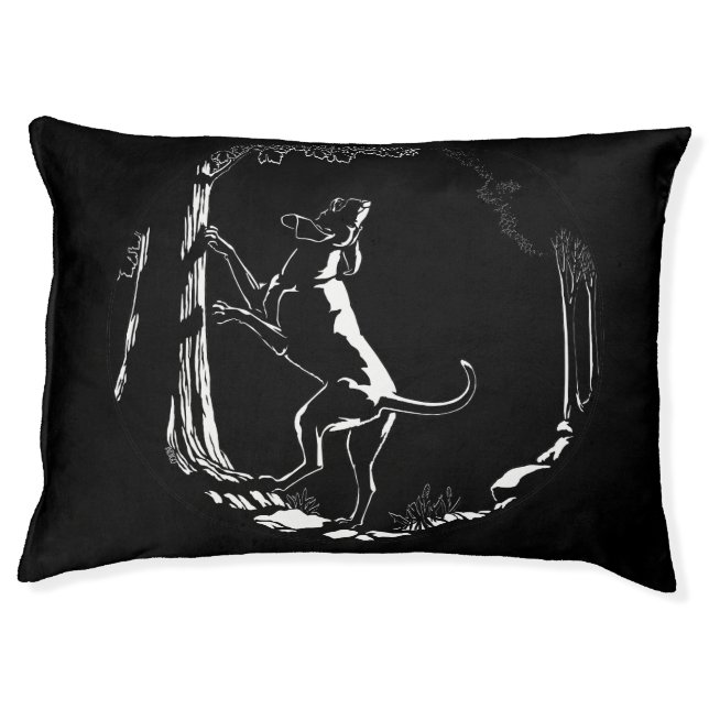 Coonhound Dog Bed Hunting Dog Beds Personalize (Front)