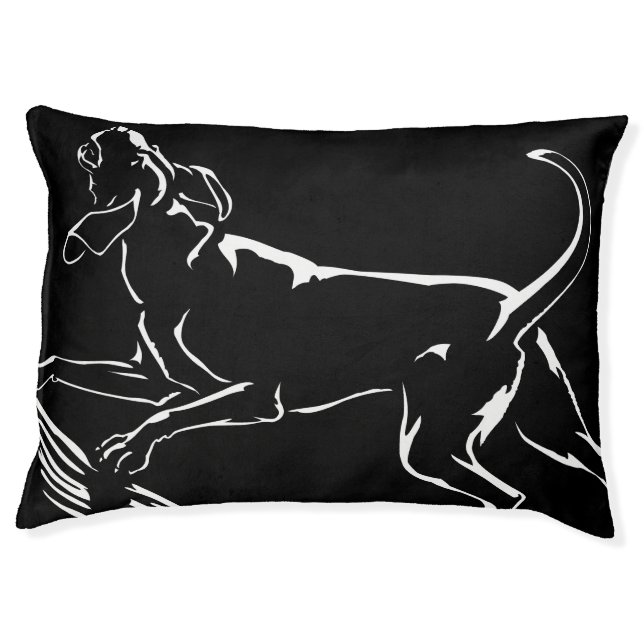 Coonhound Dog Bed Hunting Dog Beds Personalize (Front)