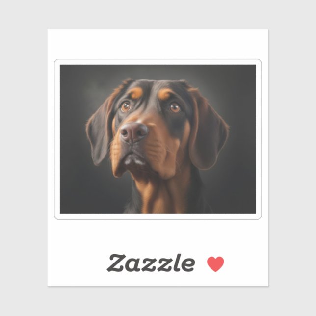 Coonhound Dog Sticker (Sheet)