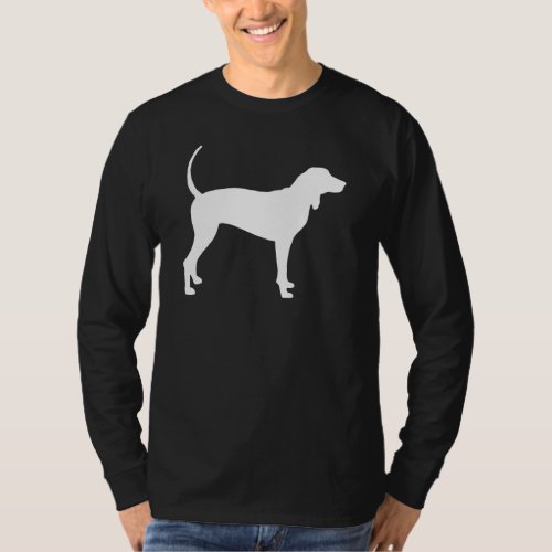 Coonhound Dog white T_Shirt