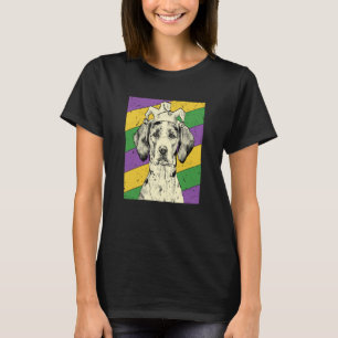 Coonhound Jester Mardi Gras Dog Mom or Dad T-Shirt