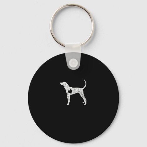 Coonhound Lover Coonhound Owner Dog Mom Coonhound  Keychain