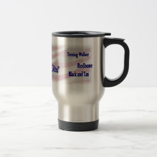 Coonhound Lovers Gifts Travel Mug