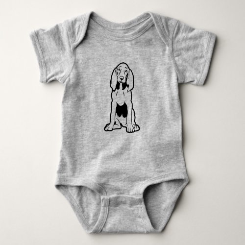 Coonhound Puppy Baby Bodysuit