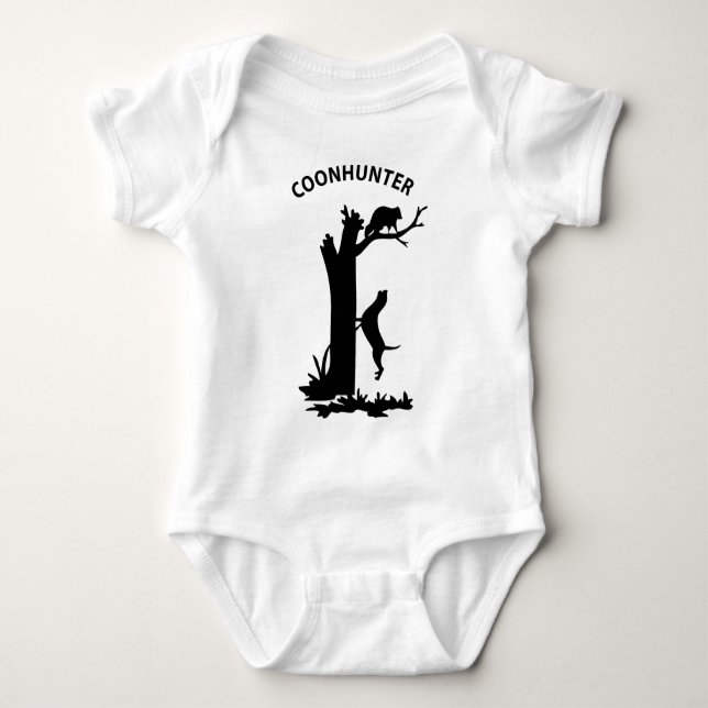 CoonHunter Baby Bodysuit (Front)