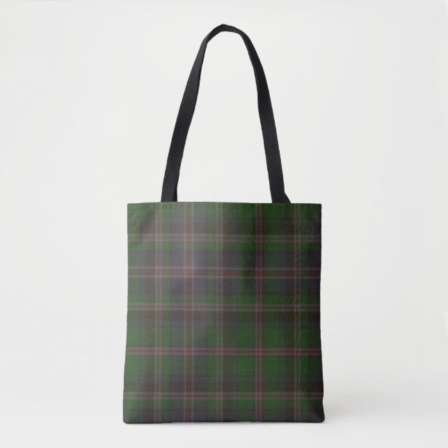 Cooper Clan Tartan Tote Bag (Front)