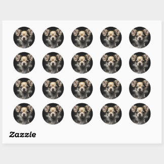 Cooper Classic Round Sticker