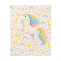 Cooper & Cody Best-Friend Horses Fleece Throw