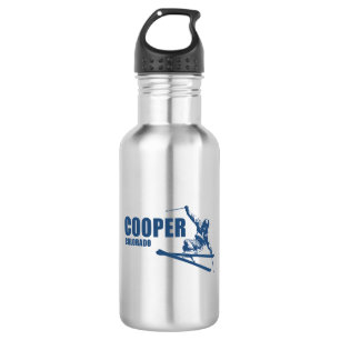 Cooper Colorado Skier Stainless Steel Water Bottle