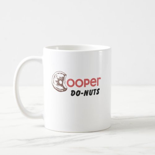 Cooper Donuts vintage retro Coffee Mug