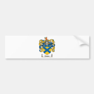 COOPER FAMILY CREST - COOPER COAT OF ARMS BUMPER STICKER