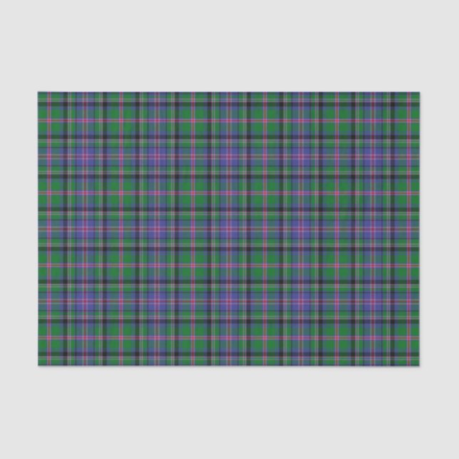 Cooper Family Tartan Pattern Tissue Paper (Front)