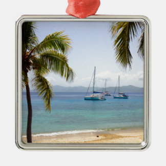 Cooper Island British Virgin Islands Metal Ornament