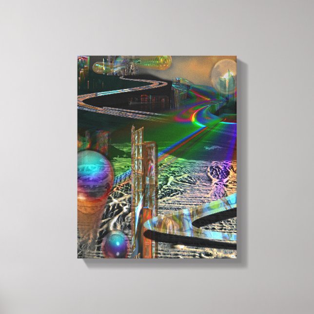 Cooper Point Wrapped Canvas Print (Front)