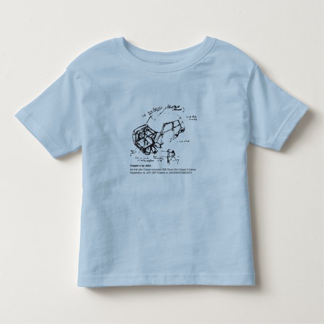 cooper S Toddler T-shirt (Front)