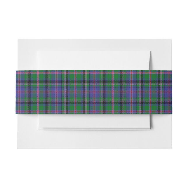 Cooper Scottish Tartan Belly Band (Front Example)