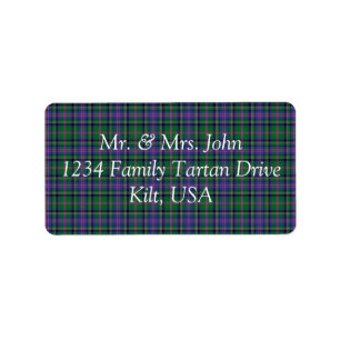 Cooper Tartan Label
