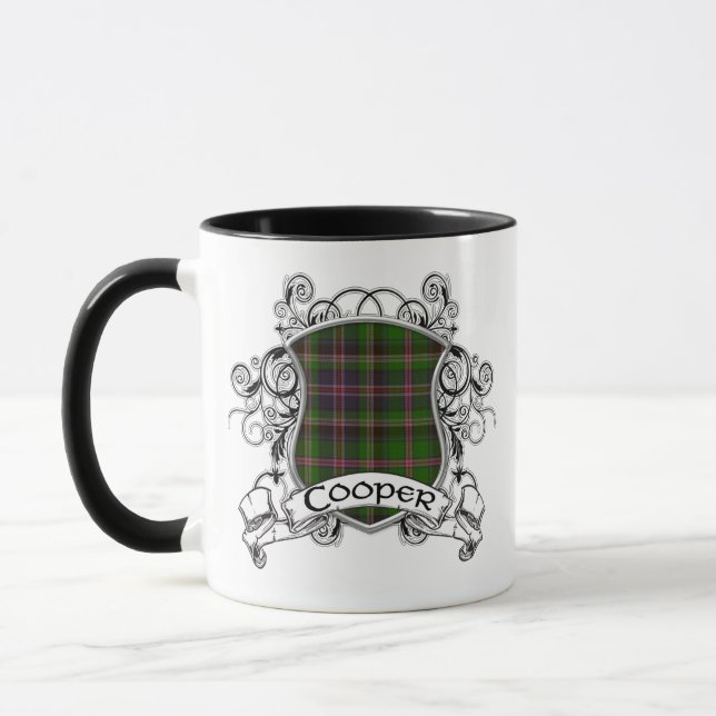 Cooper Tartan Shield Mug (Left)
