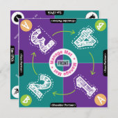 Cooperative Learning Mat Group Work Classroom (Front/Back)