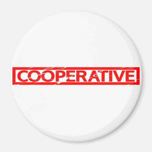 Cooperative Stamp Magnet (Front)