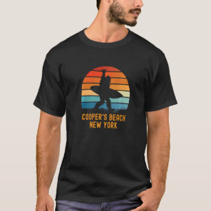 Cooper's Beach New York Sasquatch Souvenir T-Shirt
