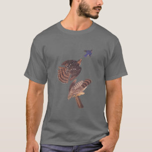 Cooper's Hawk Audubon Stanley's Hawk Raptor T-Shirt