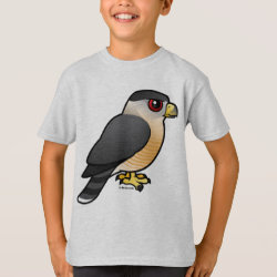 Four Color Peregrine Falcon Kids' Hanes TAGLESS® T-Shirt