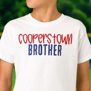 Cooperstown Brother Bro Baseball Tournament T-Shirt