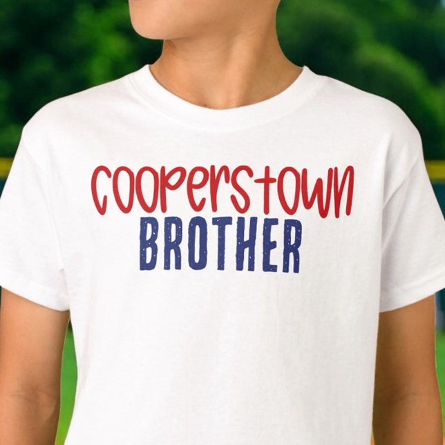 Cooperstown Brother Bro Baseball Tournament  T-Shirt (Creator Uploaded)
