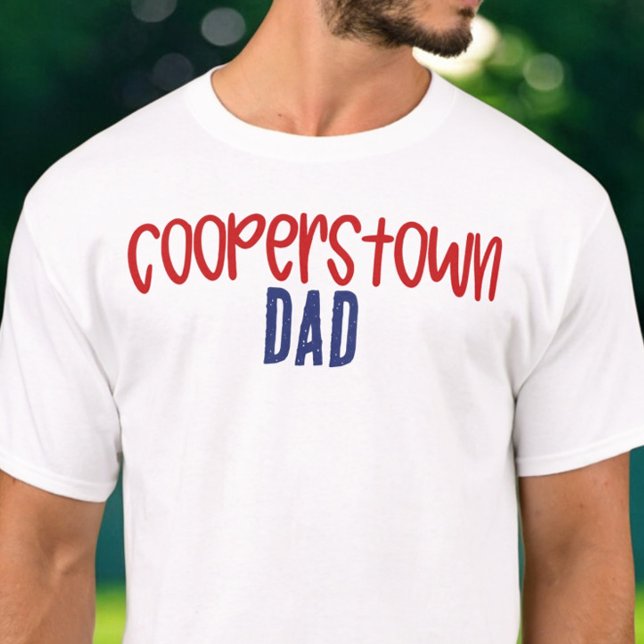 Cooperstown Dad Daddy Baseball Tournament  T-Shirt (Creator Uploaded)