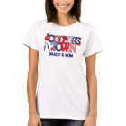 Cooperstown Mom / Personalized Patriotic Baseball