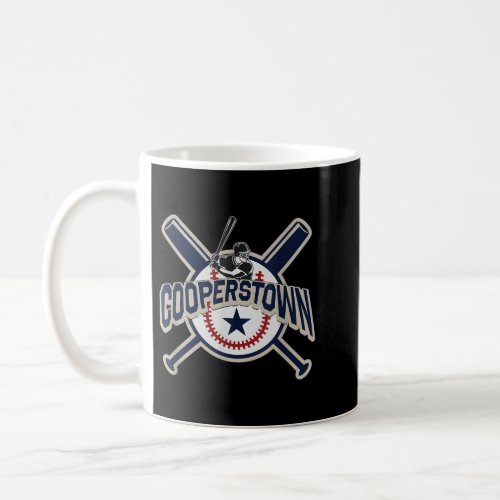 Cooperstown New York Baseball Game Family Vacation Coffee Mug