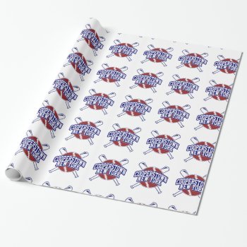 Cooperstown New York Baseball Wrapping Paper by mcgags at Zazzle