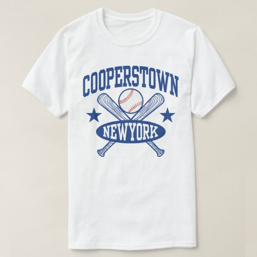 Cooperstown New York t_shirt