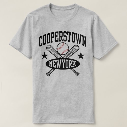 Cooperstown New York t_shirt