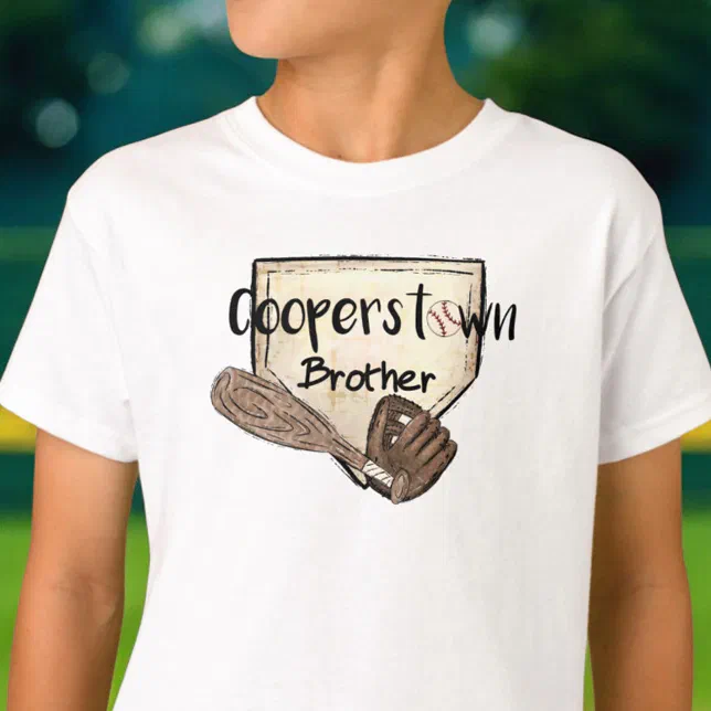 Softball Baseball Brother Shirt Baseball Brother, Cute Baseball